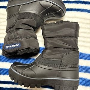 NWOT Land's EndWaterproof Insulated Fleece Lined Toddler Boots size 6